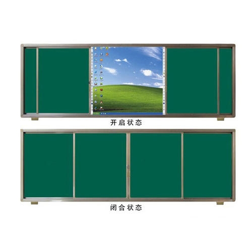 联动推拉黑板
